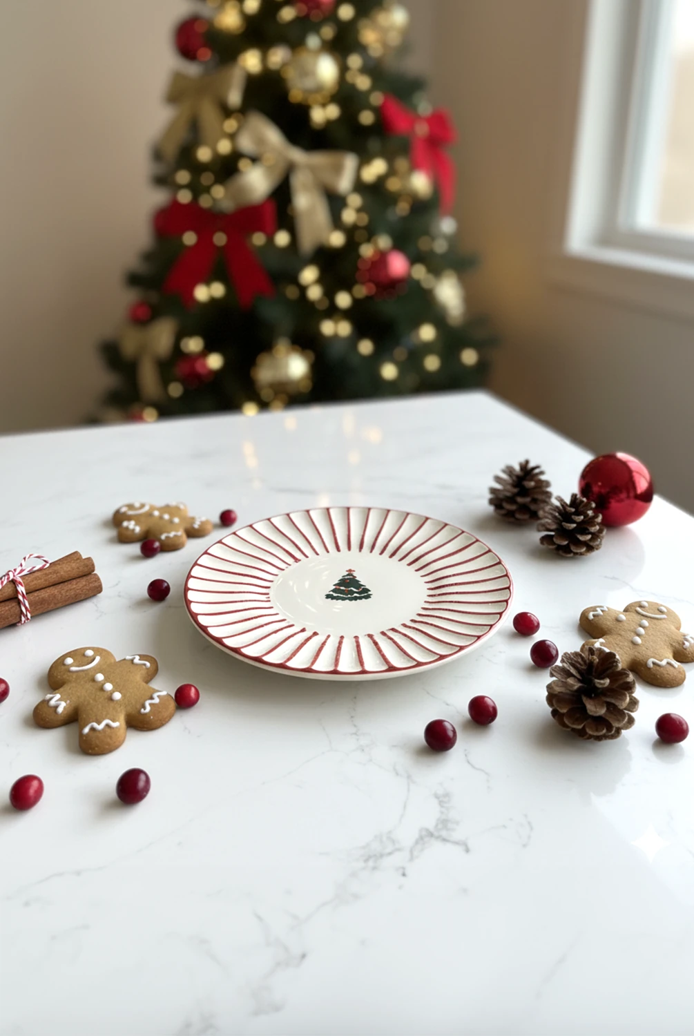 Christmas Garden Pasta Tabağı 21cm