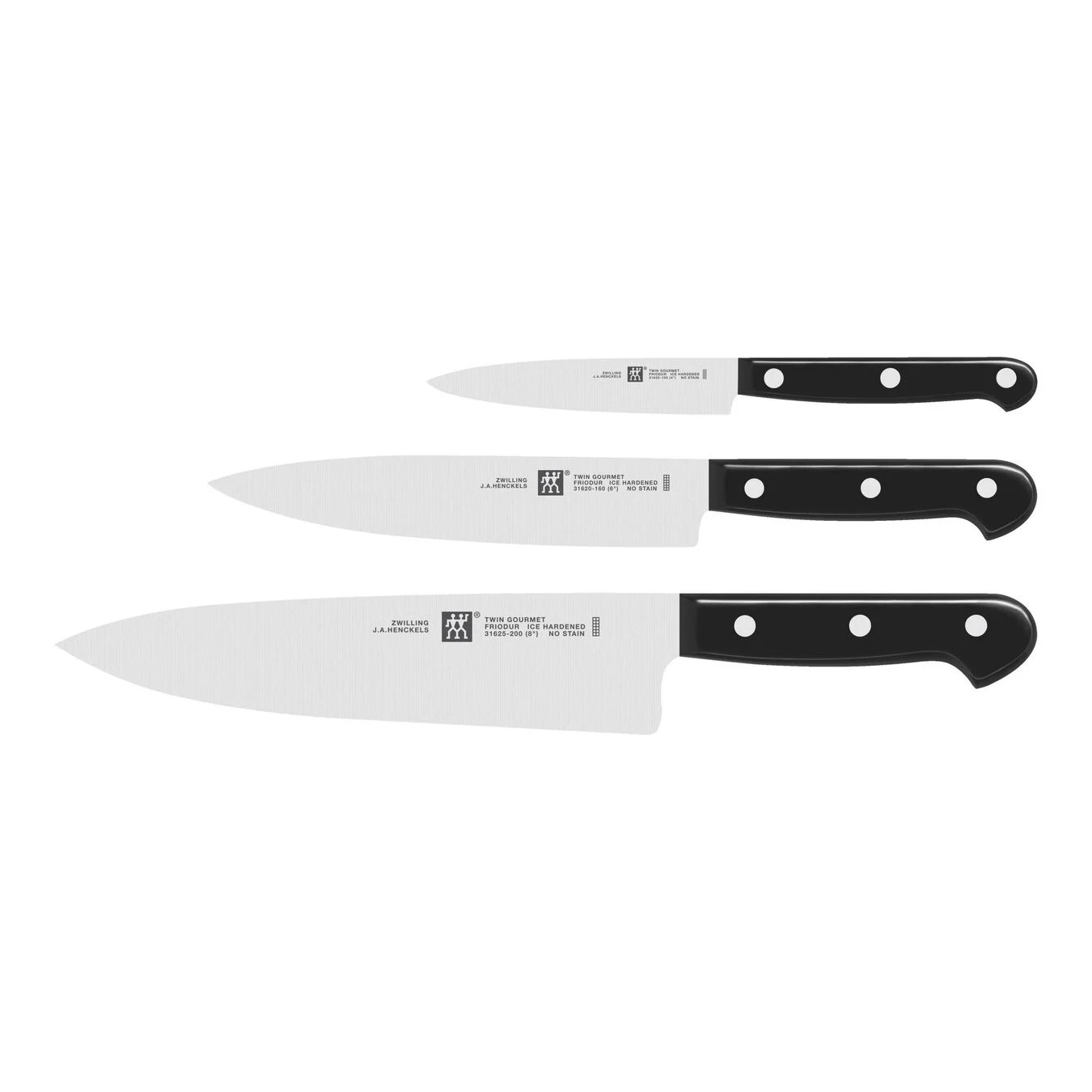 Zwilling 316900000 Twın Gourmet 3 Parça Bıçak Seti