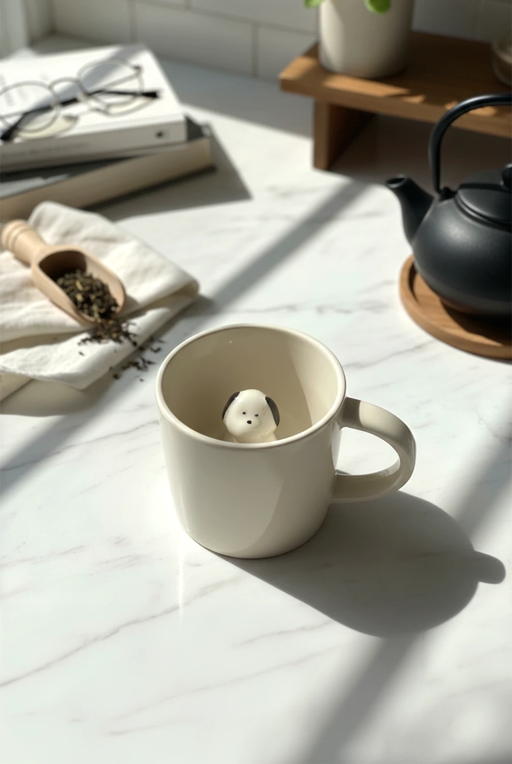 Elly Köpek Figürlü Fincan