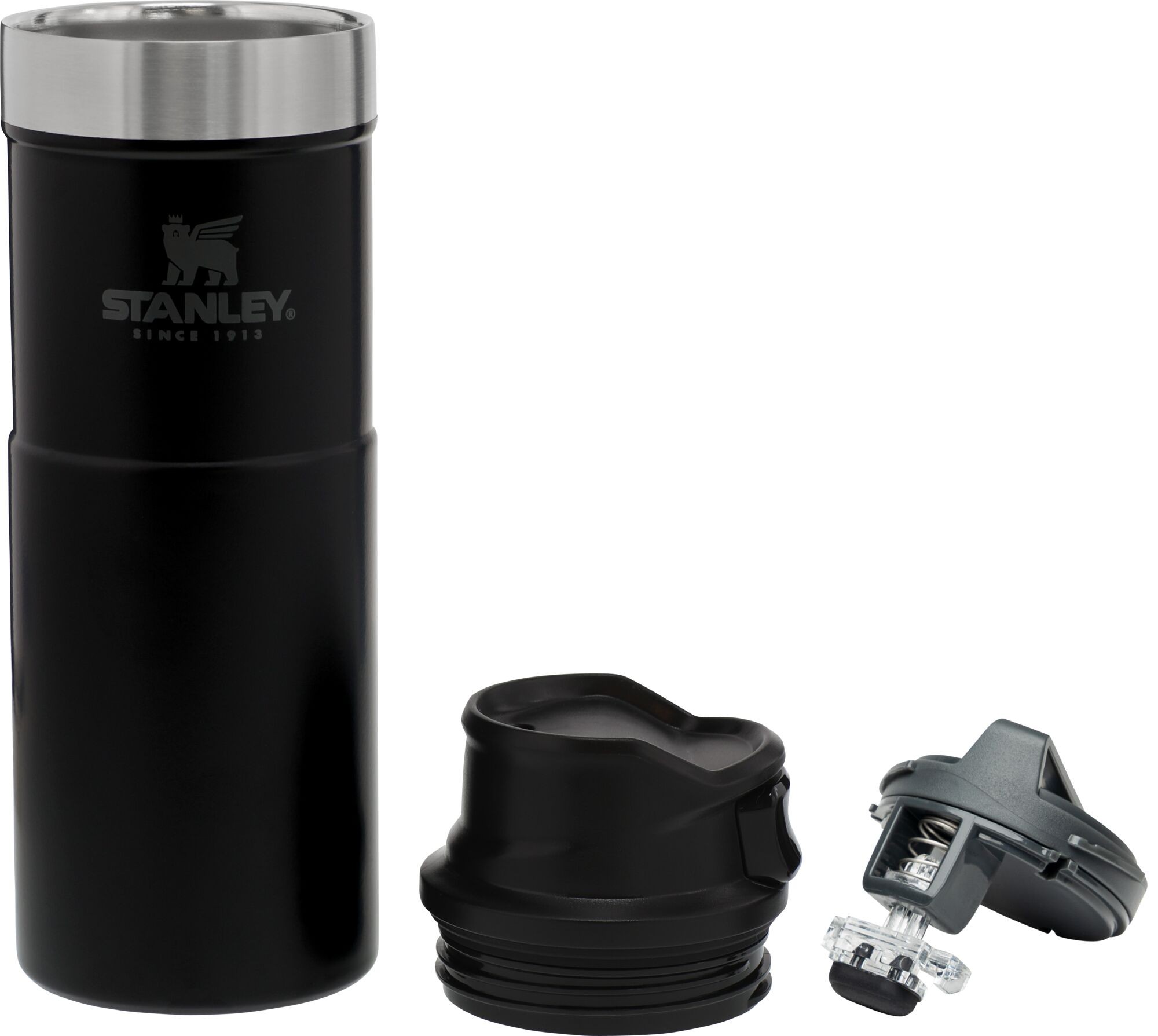 Stanley Klasik Trigger-action Termos Bardak 0.35 Lt Siyah