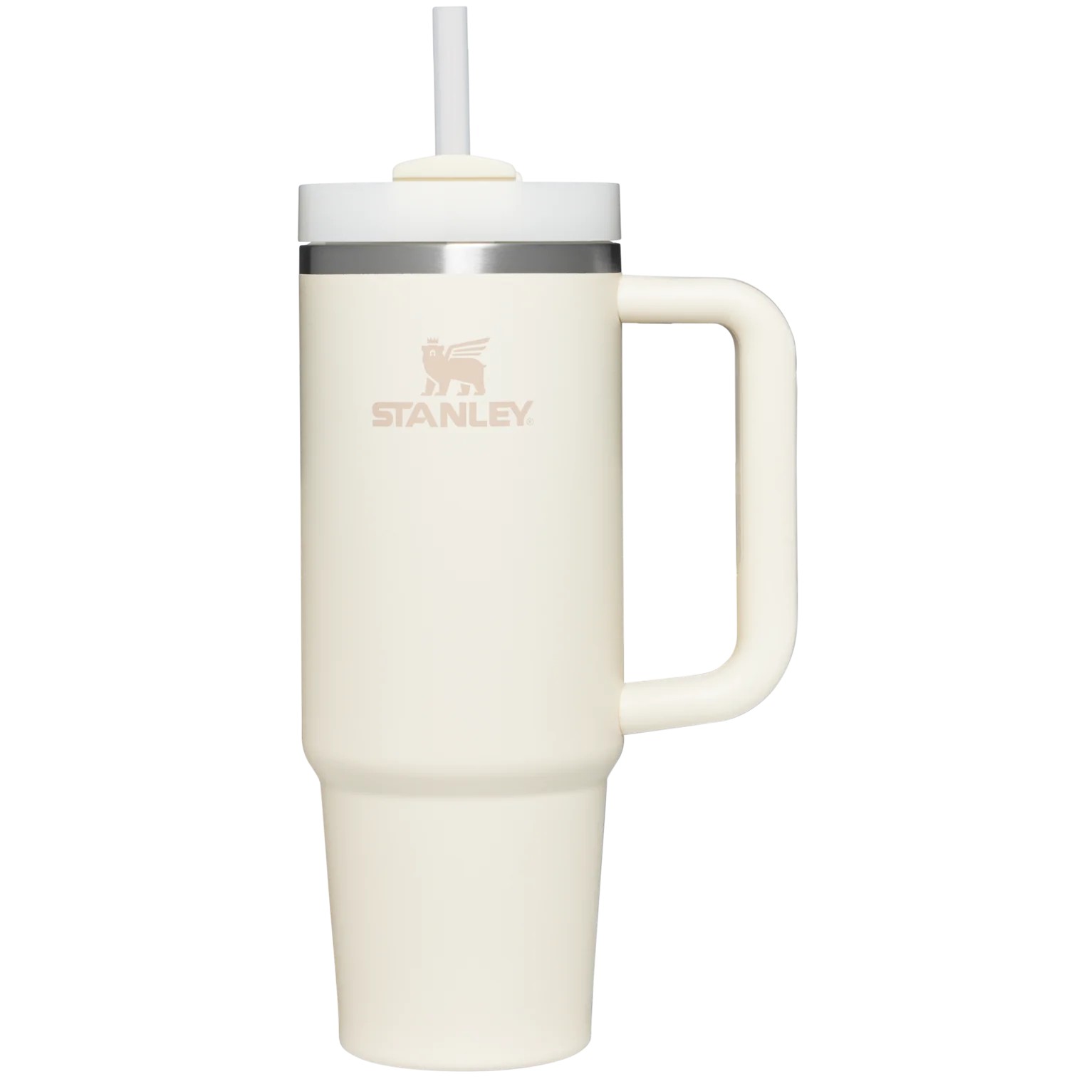 Stanley The Quencher Pipetli Termos Bardak 0.89L  Krem