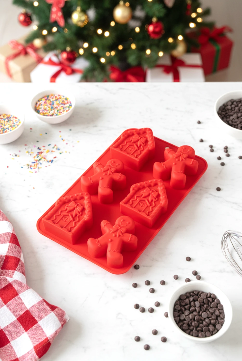 Xmas Kurabiye Adam Silikon Kurabiye Kalıbı