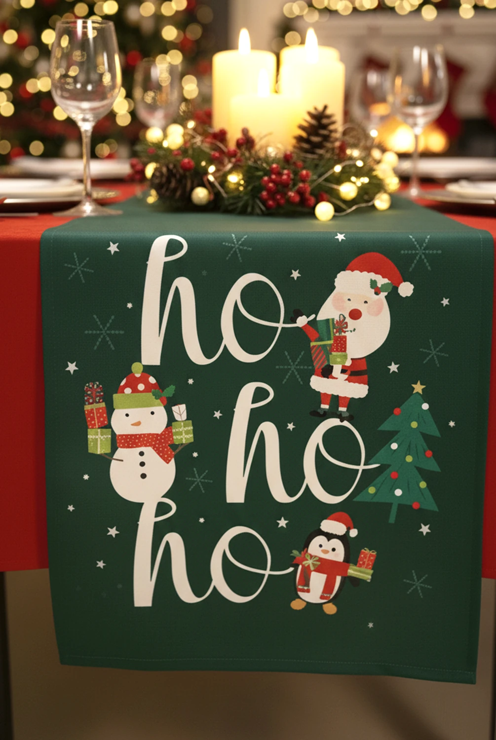 Christmas Hoho Runner 40x140cm