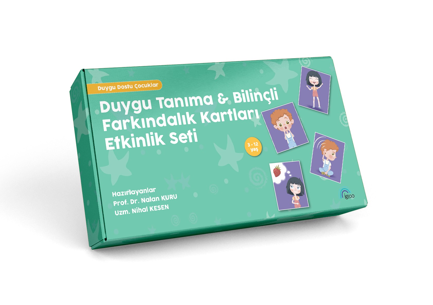 Duygu Tanıma-Bilinçli Farkındalık Kartları Etkinlik Seti