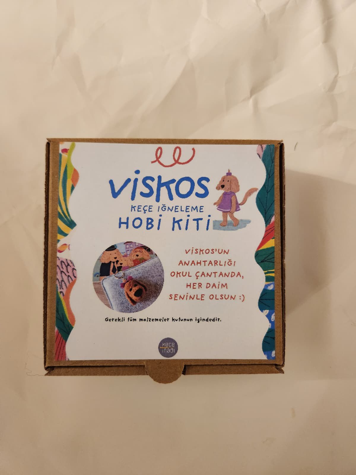 VİSKOS KEÇE İĞNELEME HOBİ KİTİ