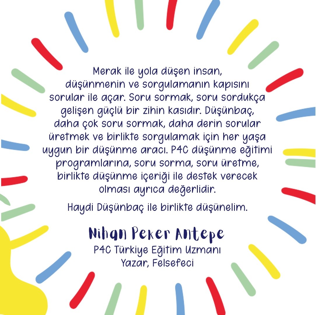 DÜŞÜNBAÇ P4C'Yİ DESTEKLEYEN FELSEFE KARTLARI  