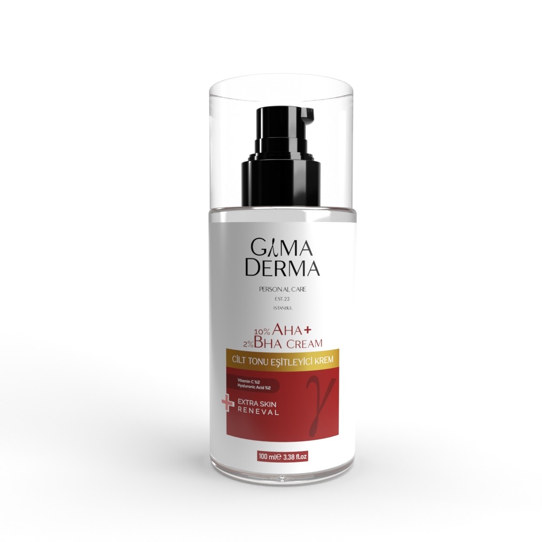 Gama Derma AHA BHA CREAM CİLT TONU EŞİTLEYİCİ KREM