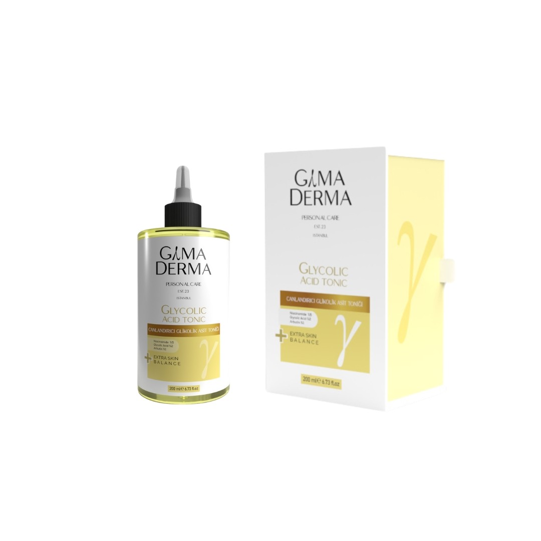 Gama Derma GLYCOLIC ACID TONIC CANLANDIRMA ETKİLİ TONIK