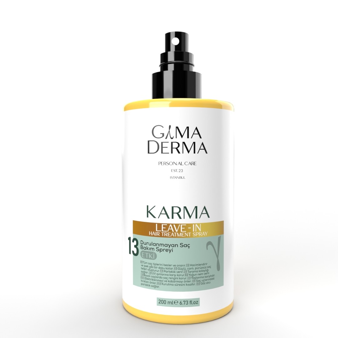 Gama Derma KARMA ÇOK ETKILI DURULANMAYAN VEGAN SAÇ SPREYI