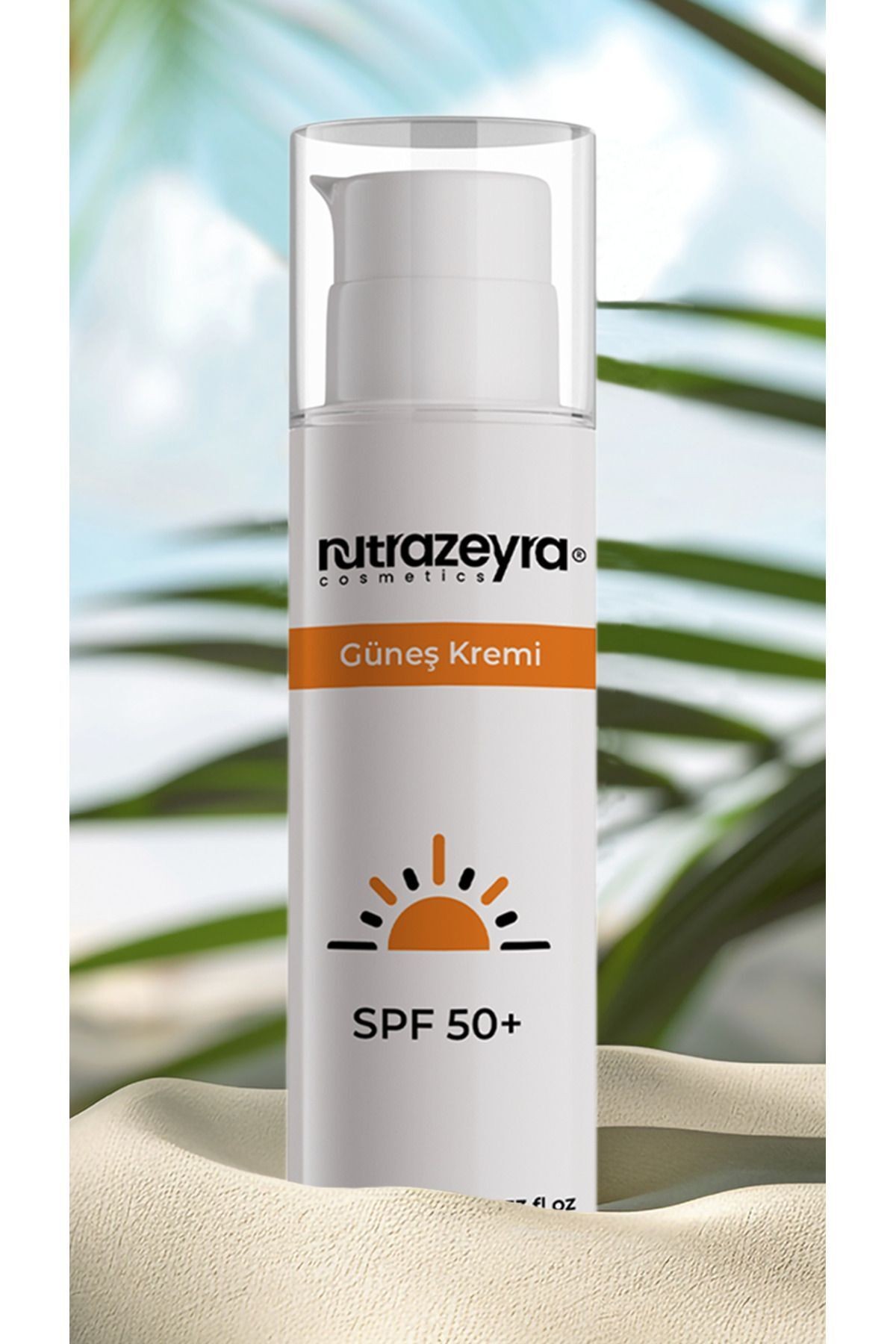 Nutrazeyra 50 Spf Suya Dayanıklı Güneş Kremi Ve Yüz Peelingi Cilt Bakım Seti