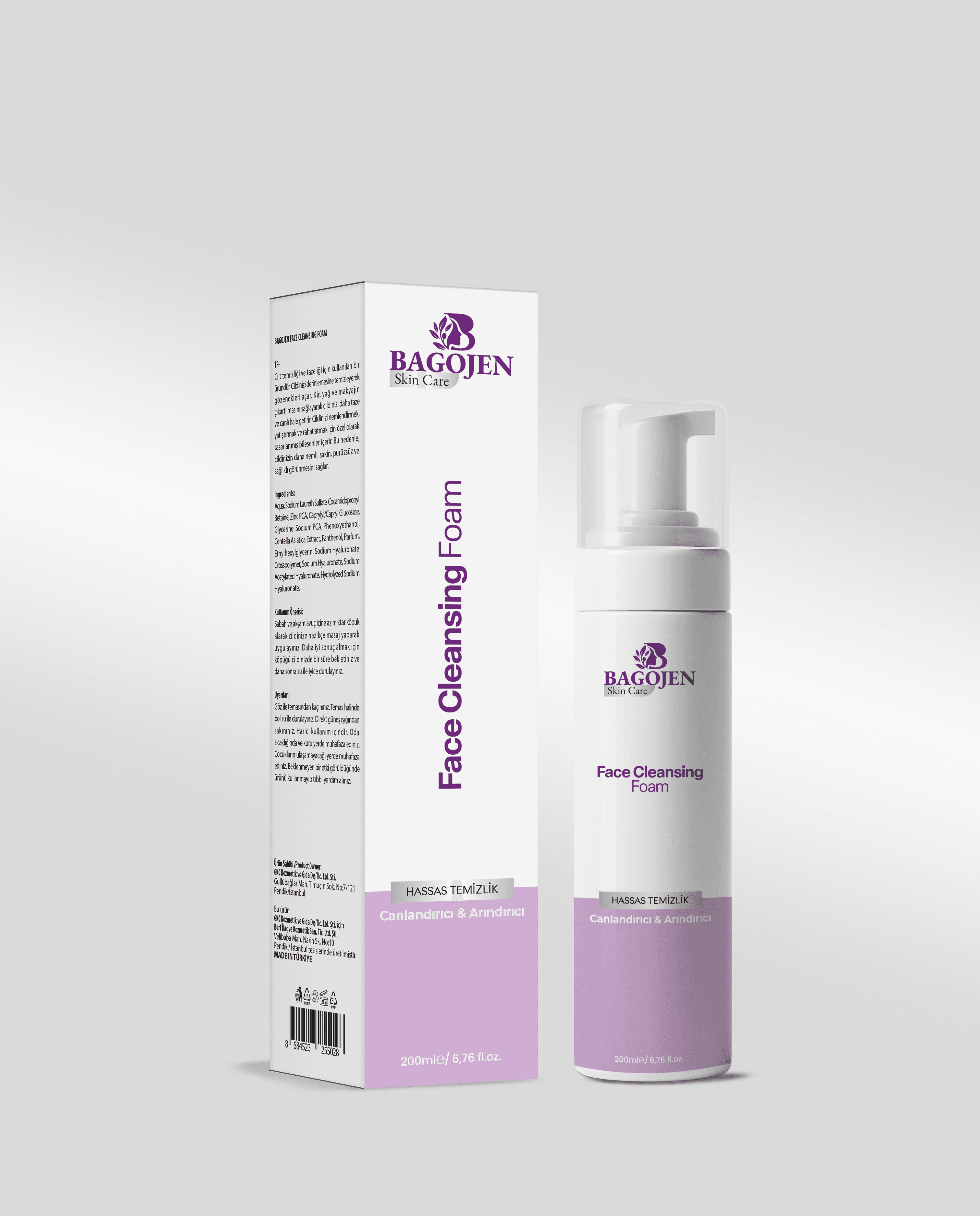 Bagojen Face Cleansing Foam