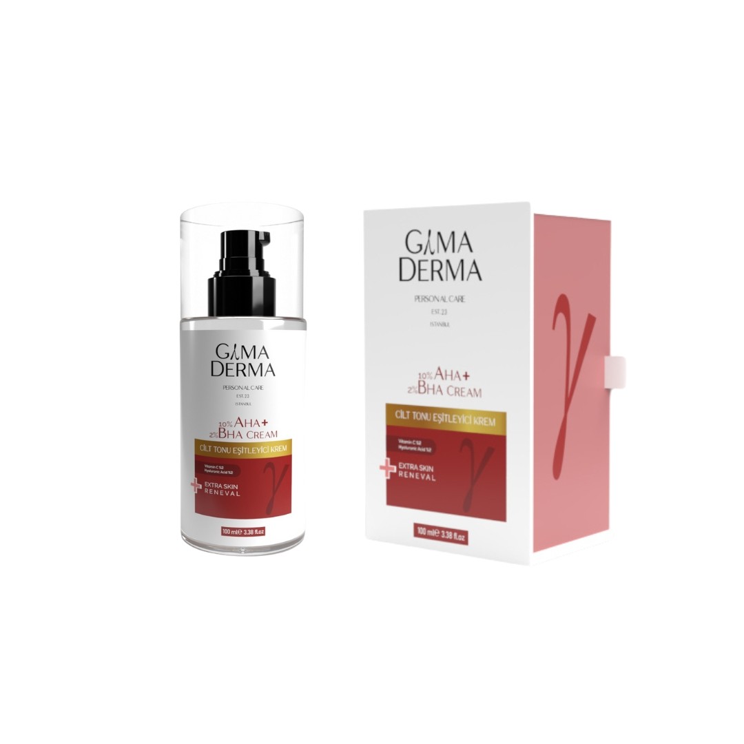 Gama Derma AHA BHA CREAM CİLT TONU EŞİTLEYİCİ KREM