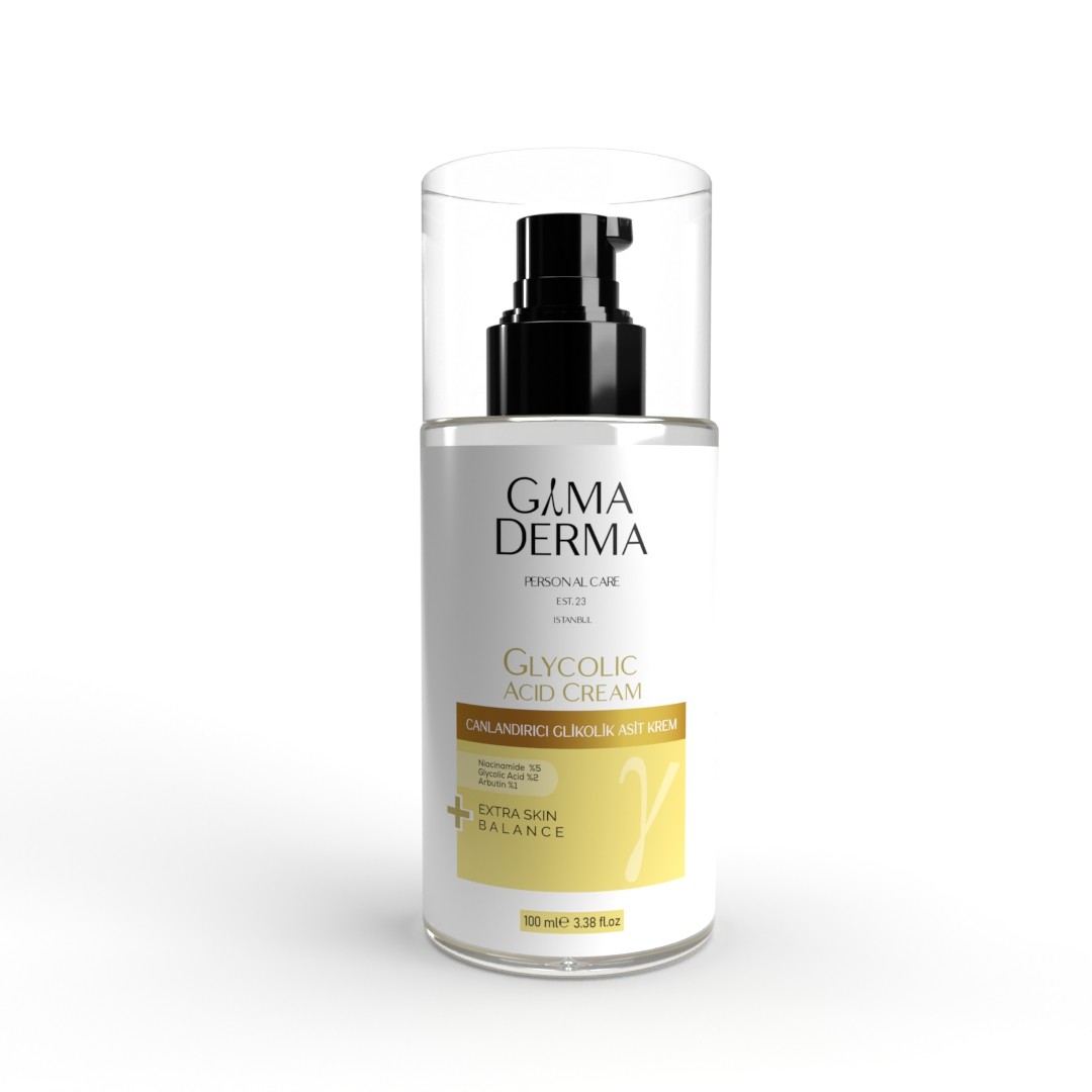 Gama Derma GLYCOLIC ACID CREAM CANLANDIRMA ETKİLİ KREM