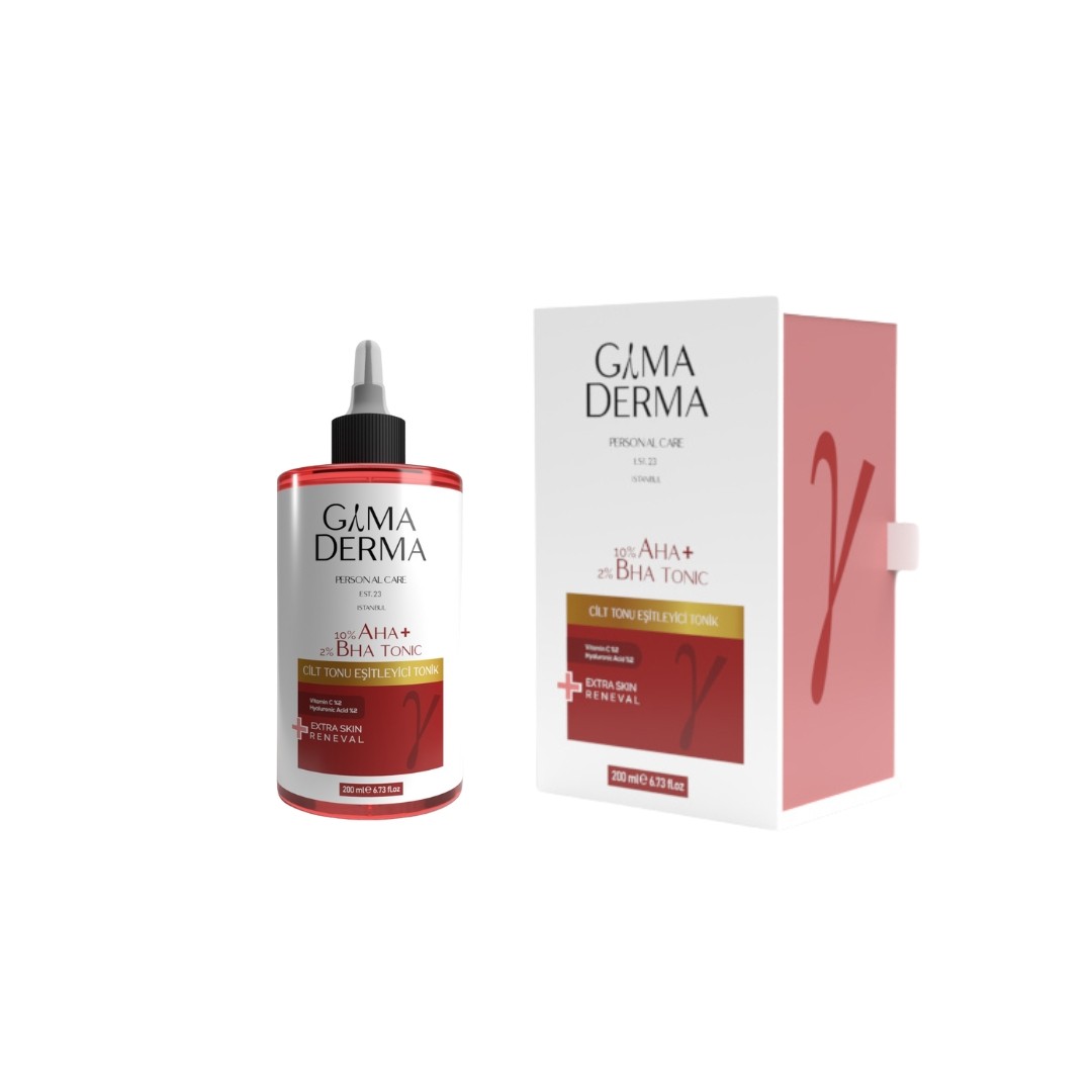 Gama Derma AHA BHA TONIC CİLT TONU EŞİTLEYİCİ TONIK