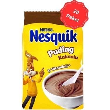 Nesquik Kakaolu Puding 20 Adet X 100G