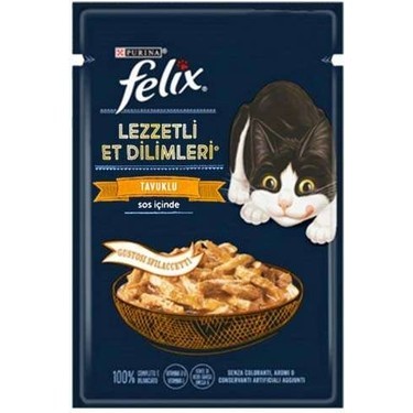 Felix Tasty Shreds Tavuklu 26 Adet X 80G