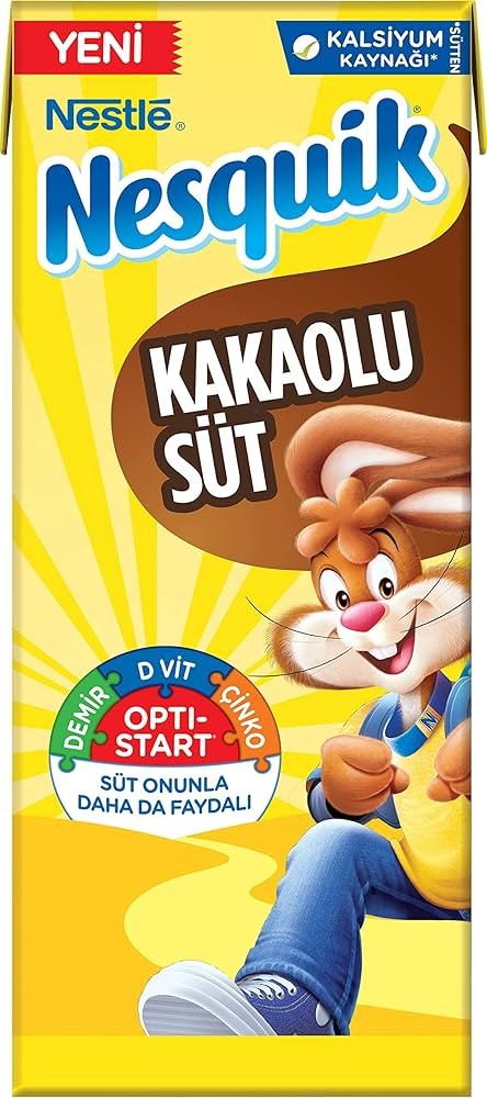 Nesquik Kakaolu Süt 27 Adet X 180Ml
