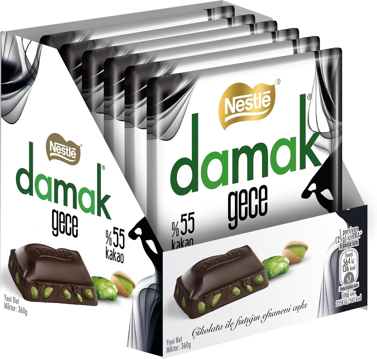 Damak Gece 6 Adet X 60G