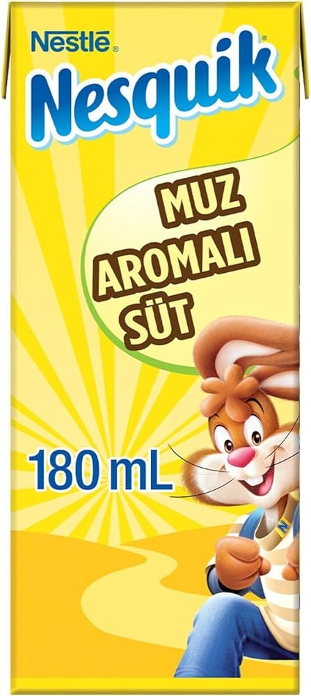 Nesquik Muzlu Süt 27 Adet X 180Ml