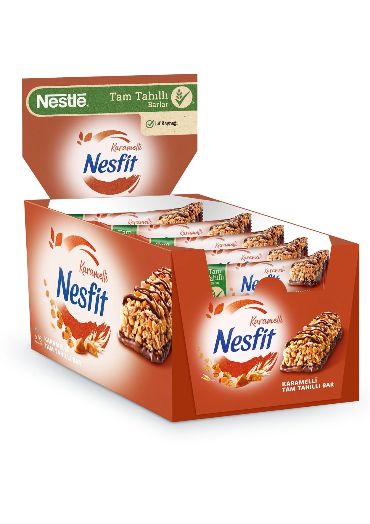 Nesfit Karamelli Bar 16 Adet X 23.5G