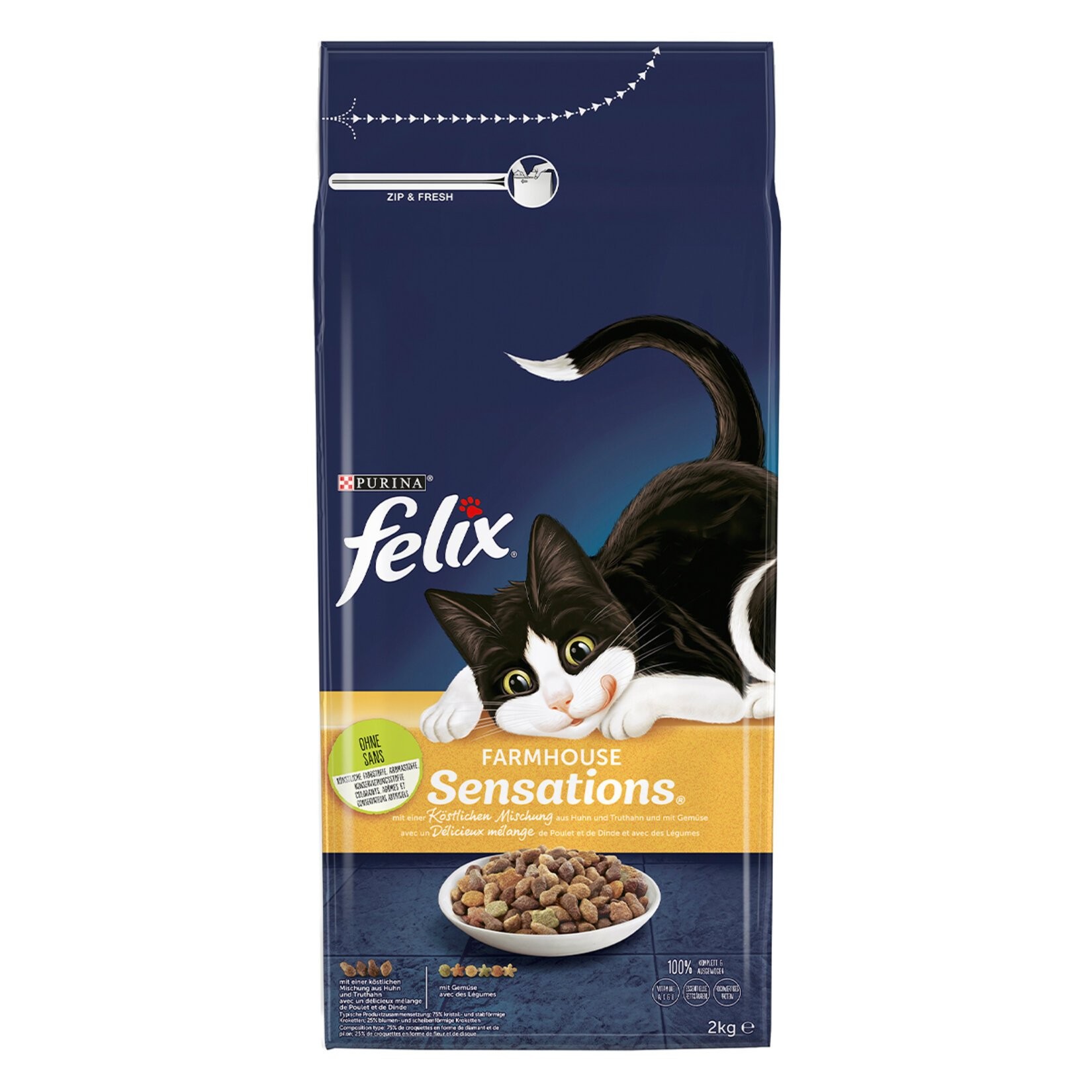 Felix Farmhouse Sensation Chicken 2KG