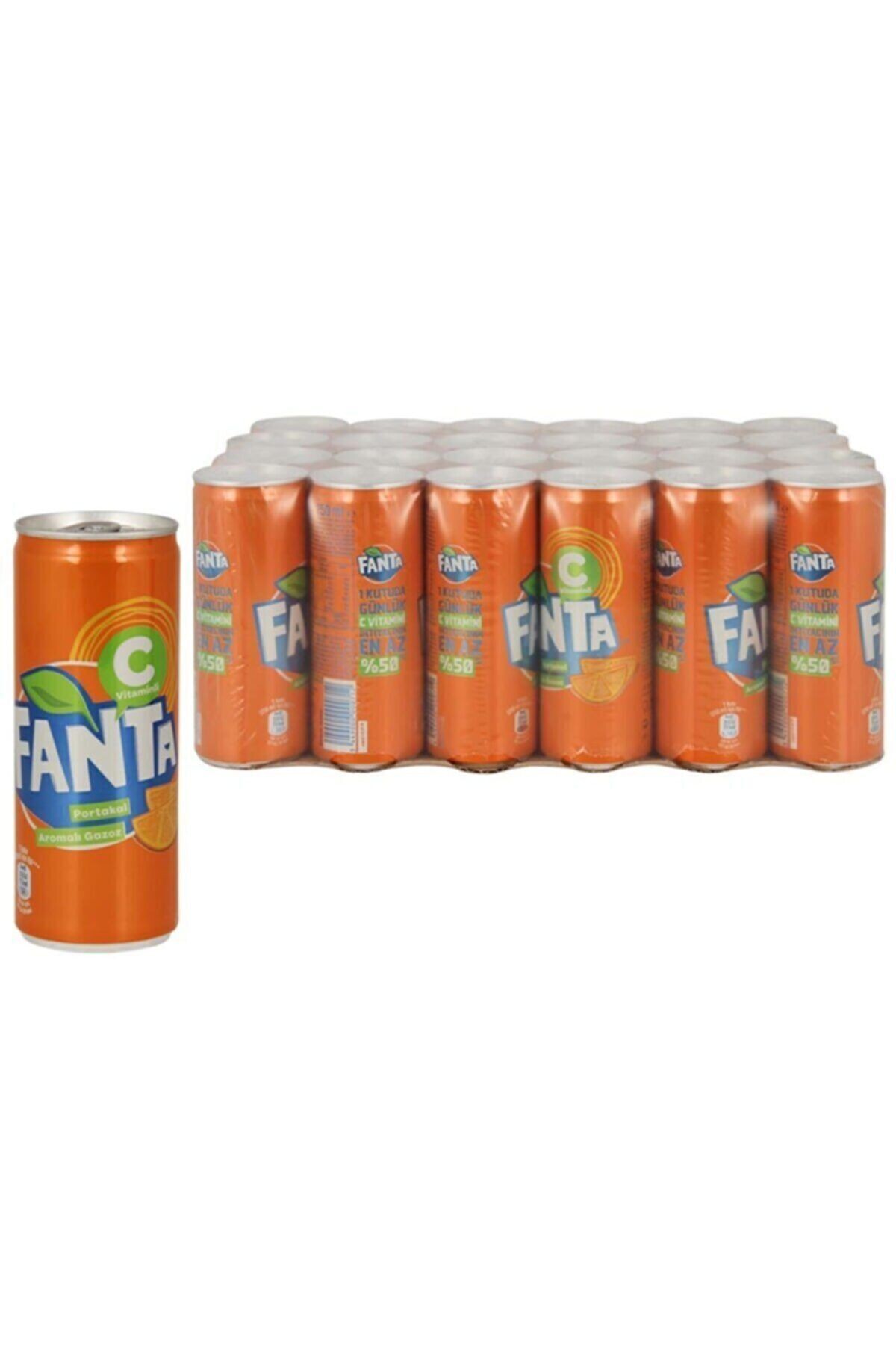 Portakal Teneke 330 Ml 24 Adet