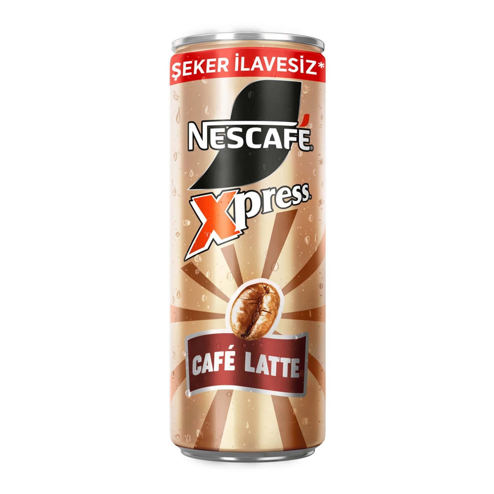 Nescafe Xpress Latte Şeker İlavesiz 24 Adet X 250Ml