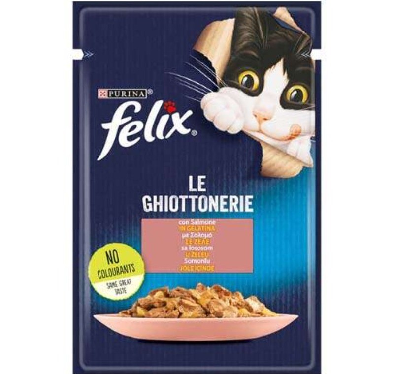 Felix Somonlu Kedi Yaş Mama 26 Adet X 85G