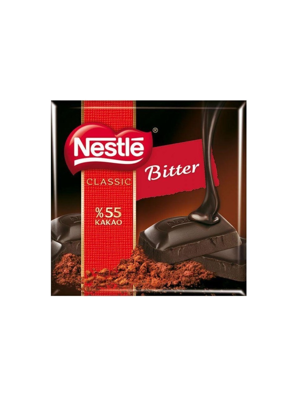 Nestle Bitter Kare 6 Adet X 60G