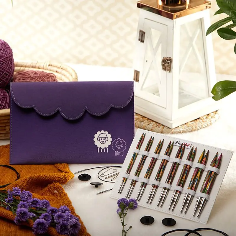 KNITPRO SYMFONIE DELUXE MİSİNALI SET - 13CM
