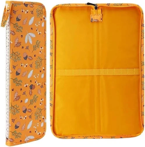 DESENLİ KADİFE ÖRGÜ ŞİŞ ÇANTASI LE27