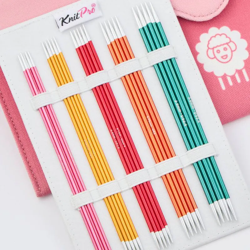 KNITPRO ZING DELUXE ÇORAP ŞİŞ SETİ - 15CM