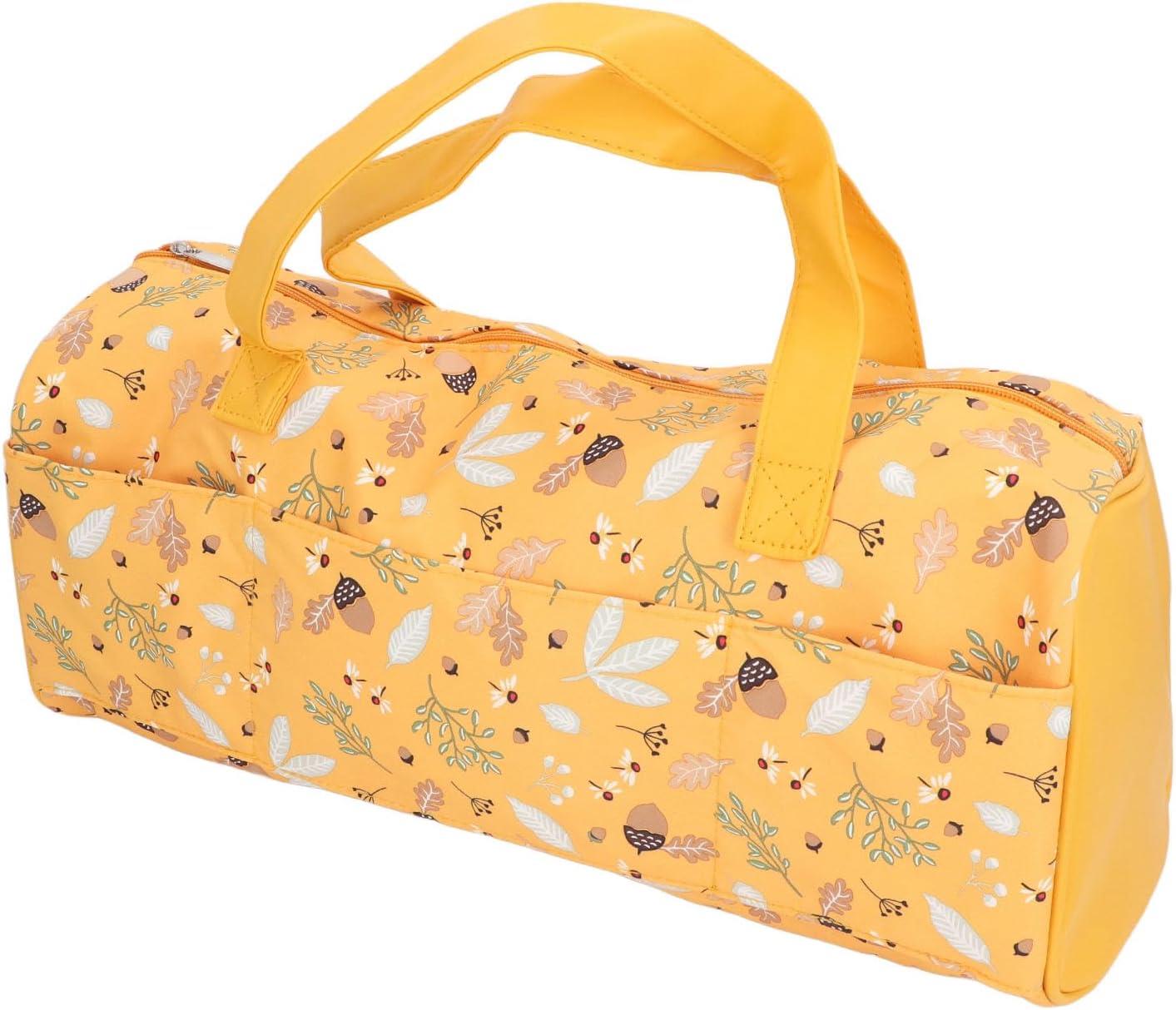 DESENLİ ORTA BOY ÖRGÜ HOBİ ÇANTASI LE44