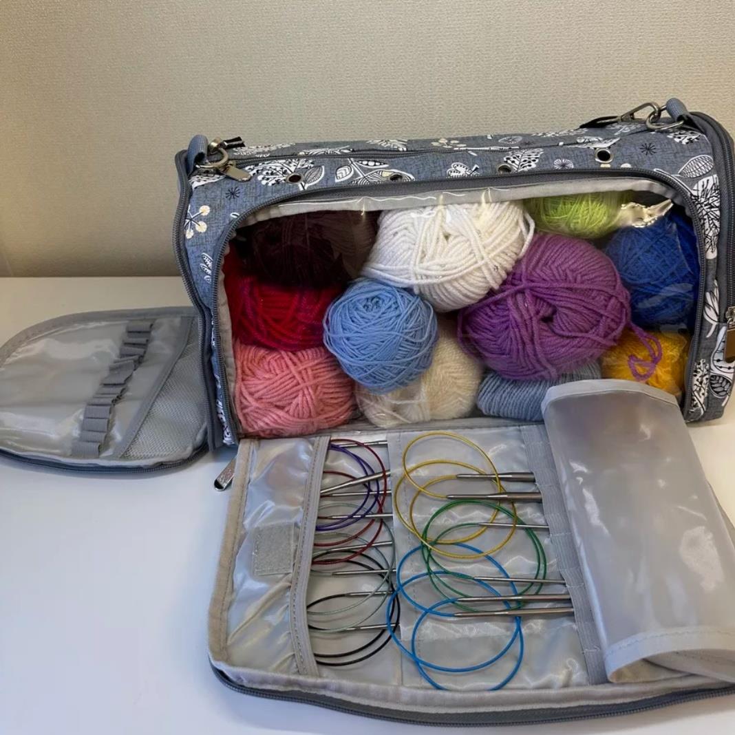 DESENLİ ORTA BOY HOBİ ÇANTASI - LE36 