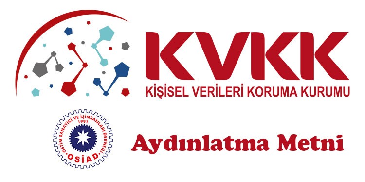 KVKK AYDINLATMA METNİ