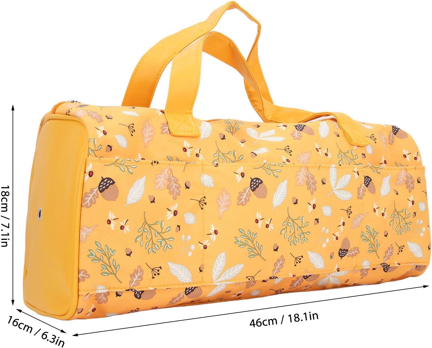 DESENLİ ORTA BOY ÖRGÜ HOBİ ÇANTASI LE44