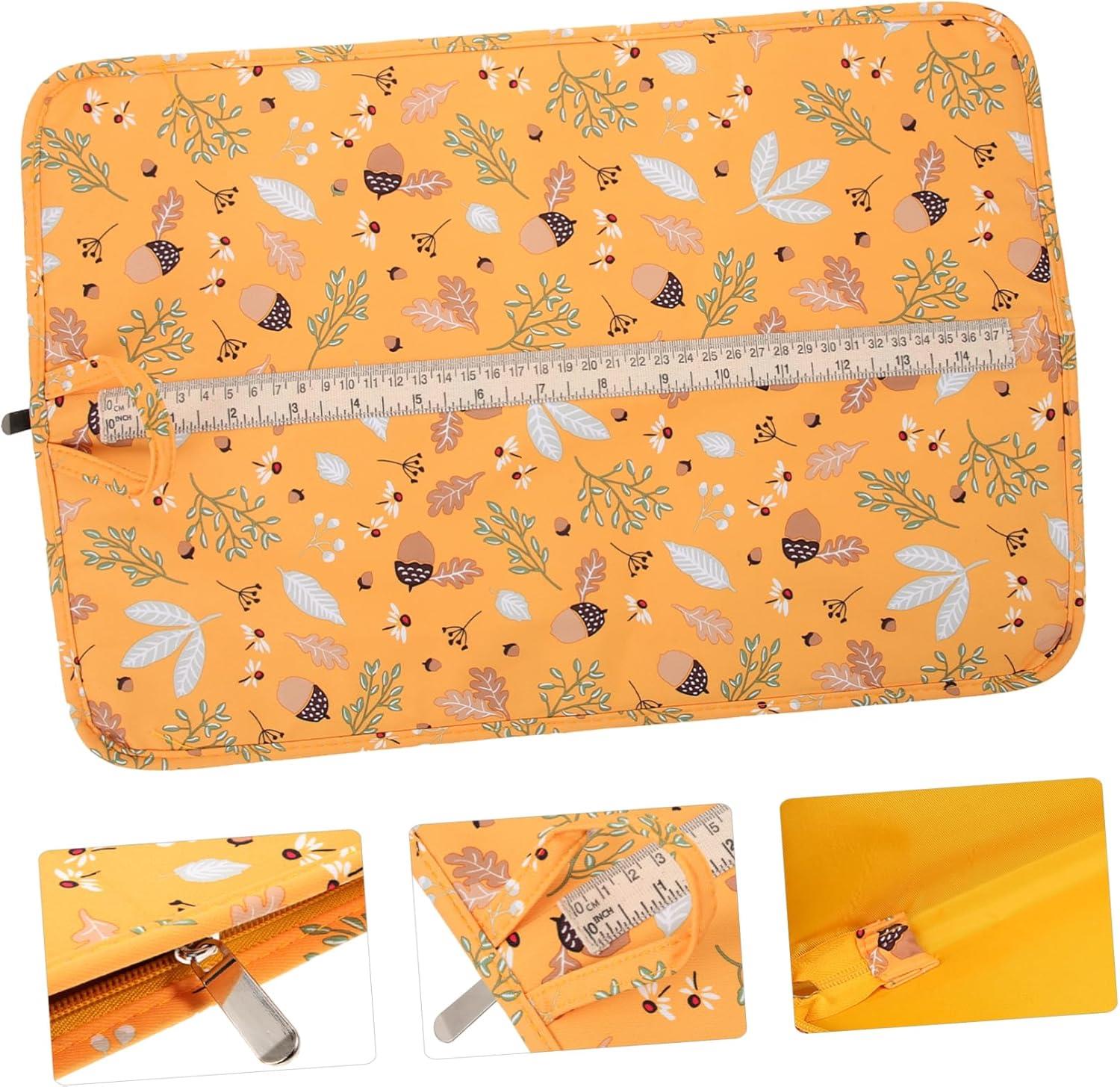 DESENLİ KADİFE ÖRGÜ ŞİŞ ÇANTASI LE27