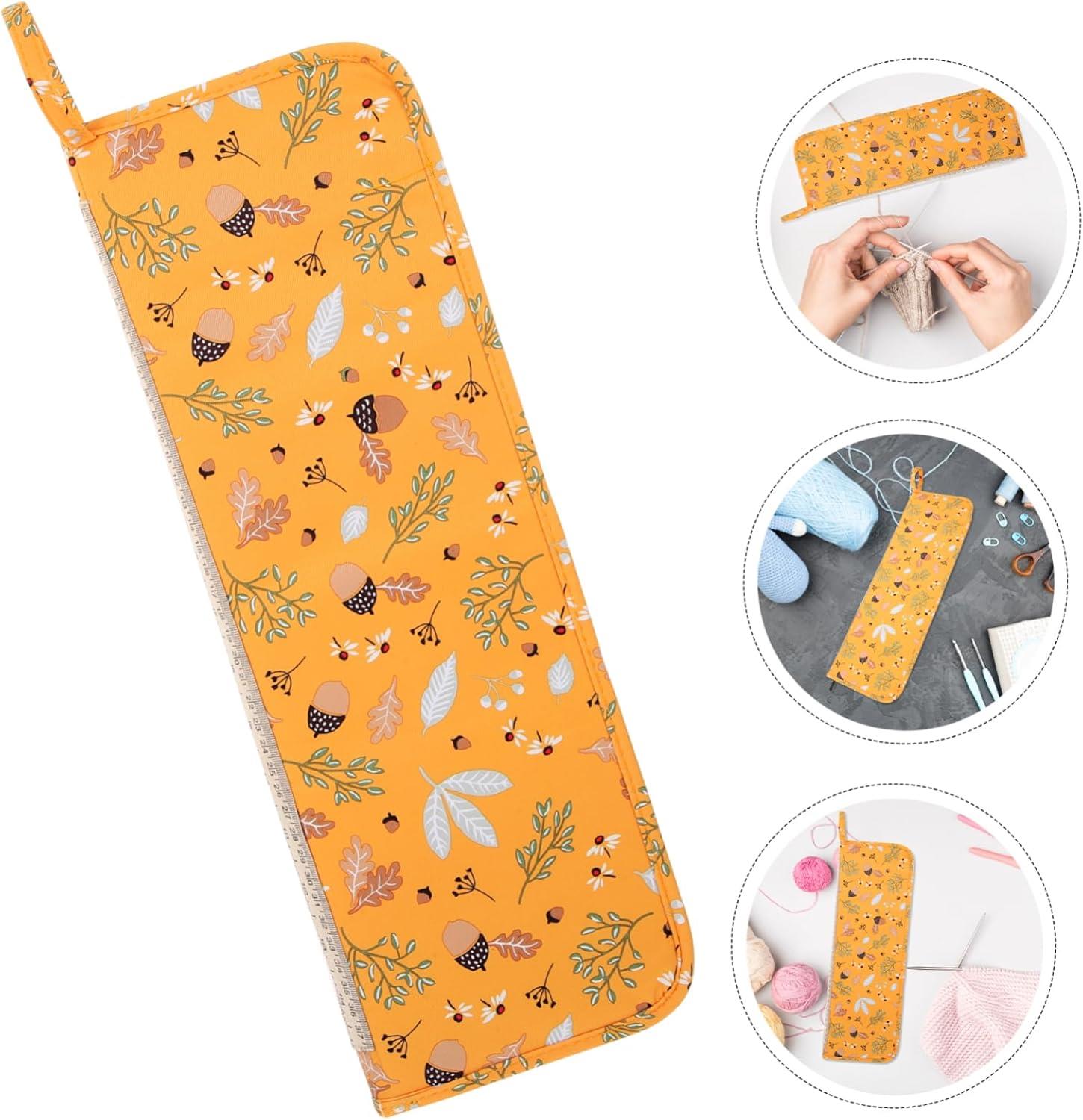 DESENLİ KADİFE ÖRGÜ ŞİŞ ÇANTASI LE27