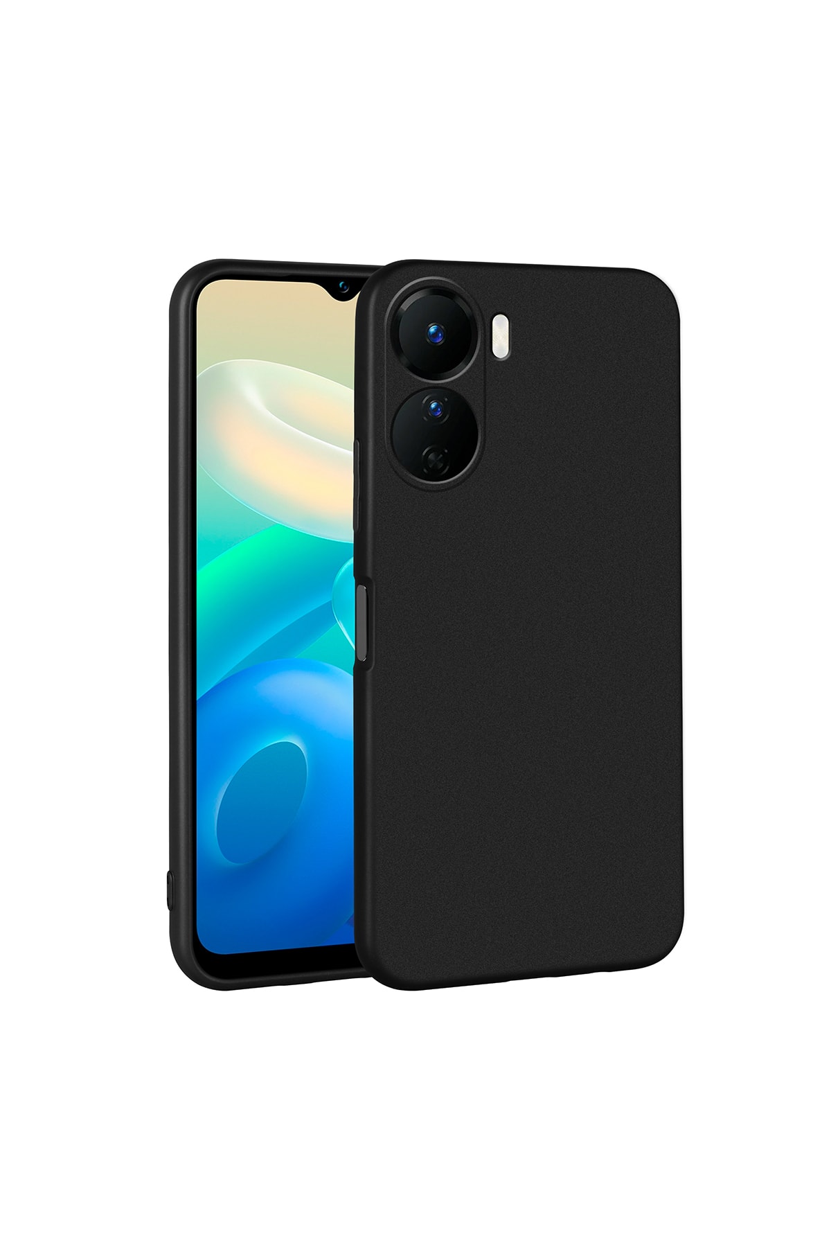 Vivo Y16 Kılıf WNX Premier Silikon Kapak - Kırmızı