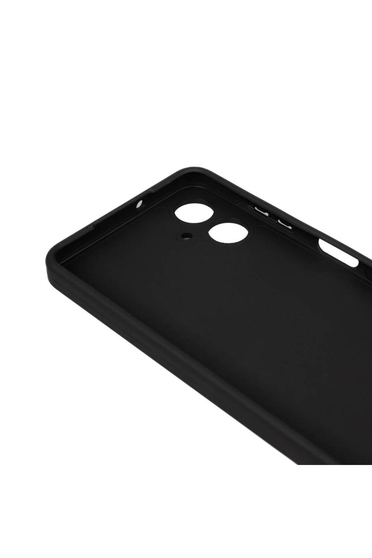 Galaxy A06 Kılıf TYGO Biye Silikon - Siyah