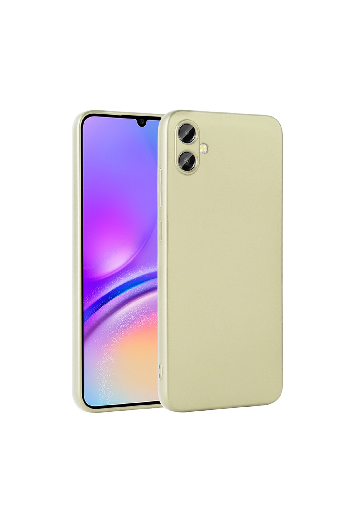 Galaxy A06 Kılıf LCKC Premier Silikon Kapak - Gold