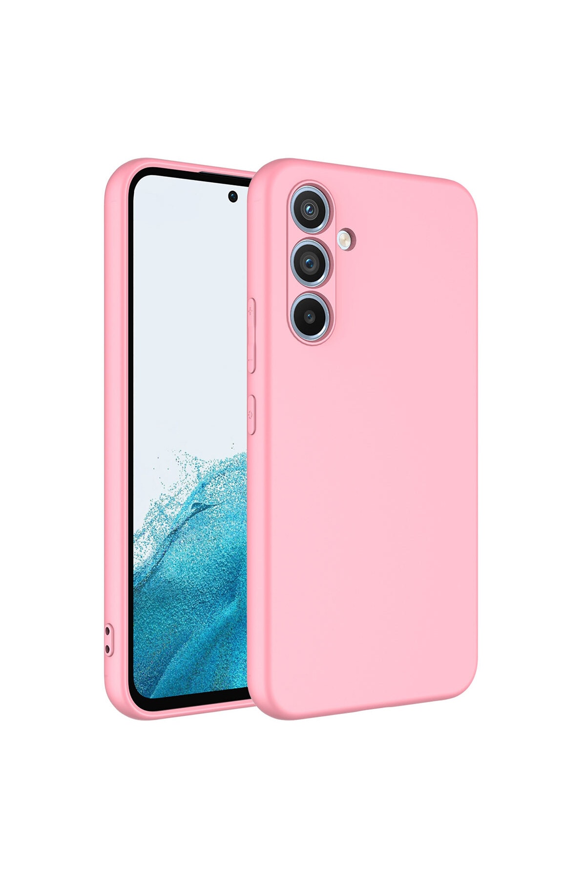 Galaxy A24 Kılıf KHYR Mara Lansman Kapak - Pembe