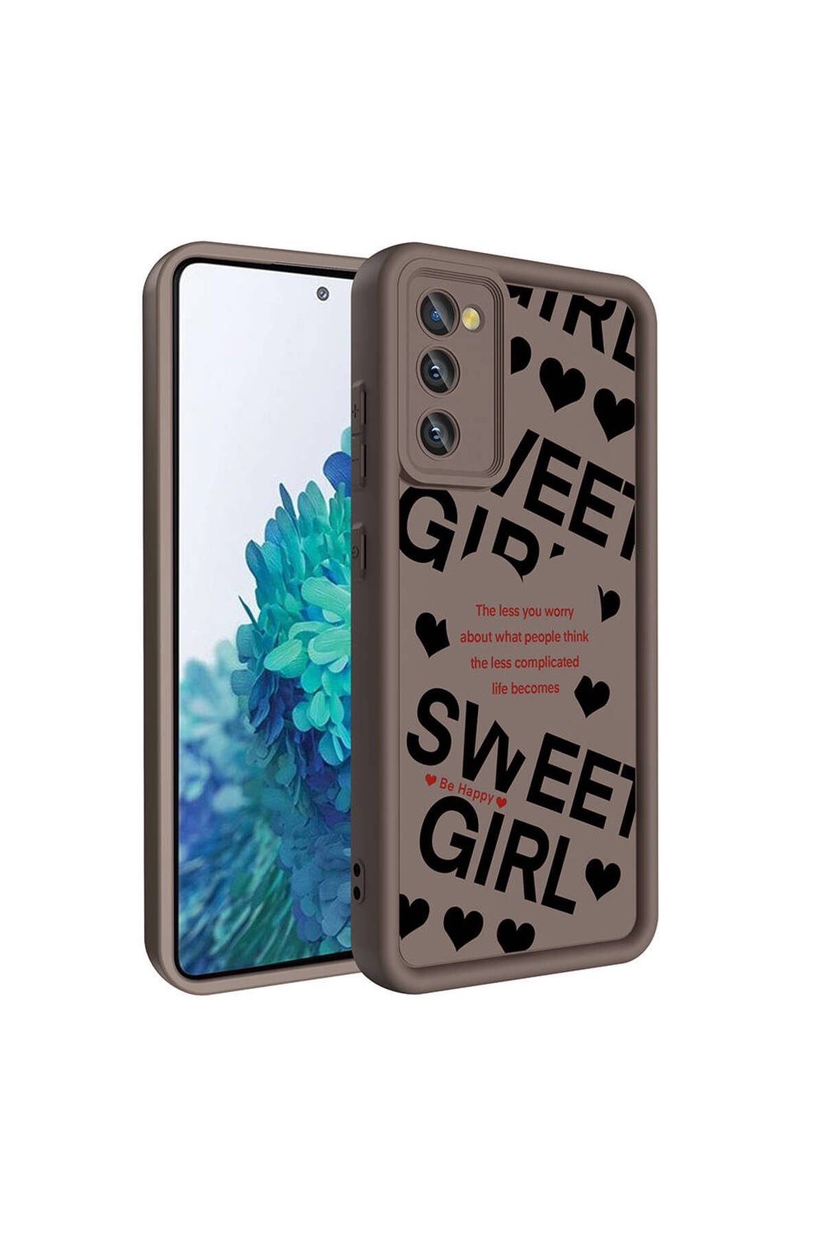 Galaxy S20 FE Kılıf Kamera Korumalı Baskılı Arka Yüzey SYS Klas Kapak - Siyah