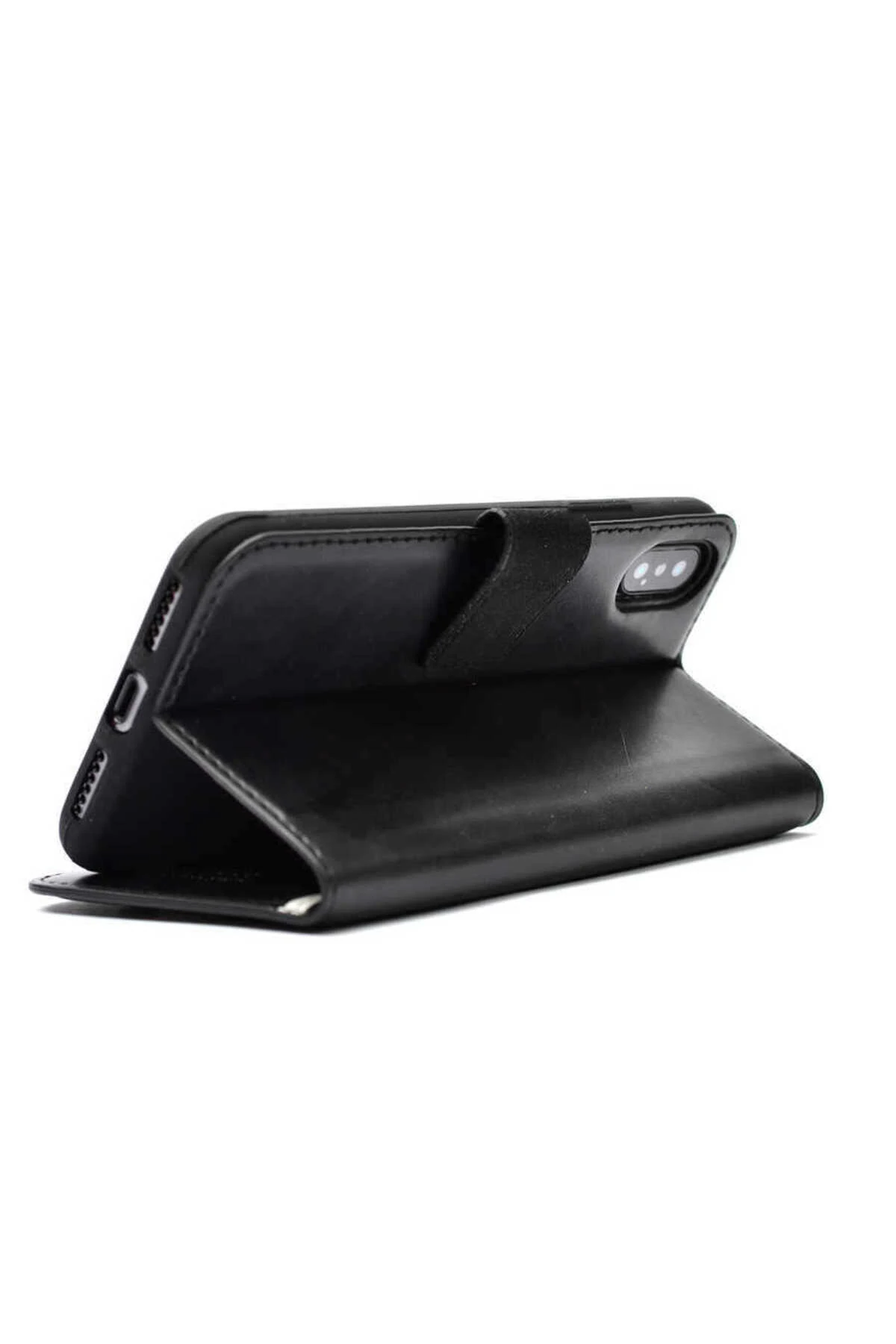 15 Kılıf OMSY Kar Deluxe Kapaklı Kılıf - Kırmızı