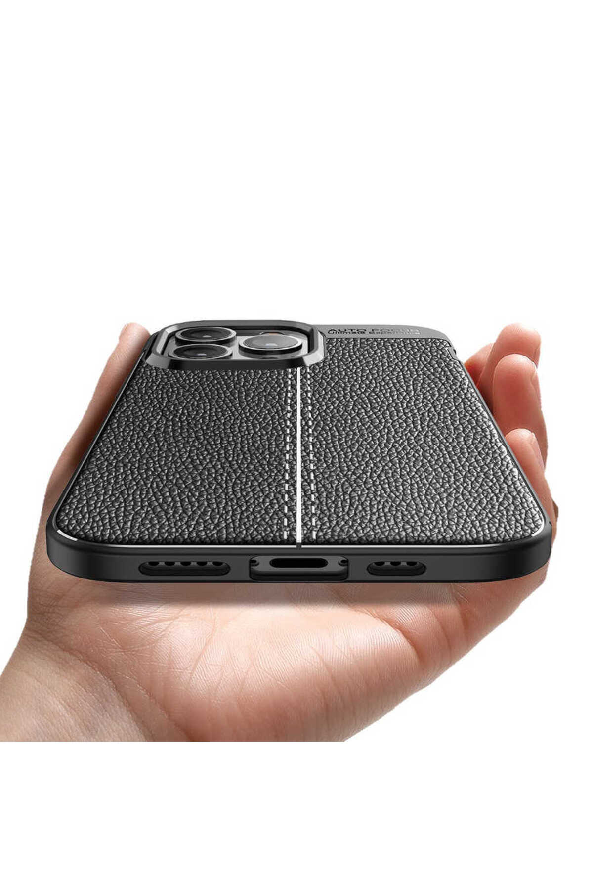 iPhone 13 Pro Max Uyumlu TYGO Niss Silikon Kılıf-Lacivert