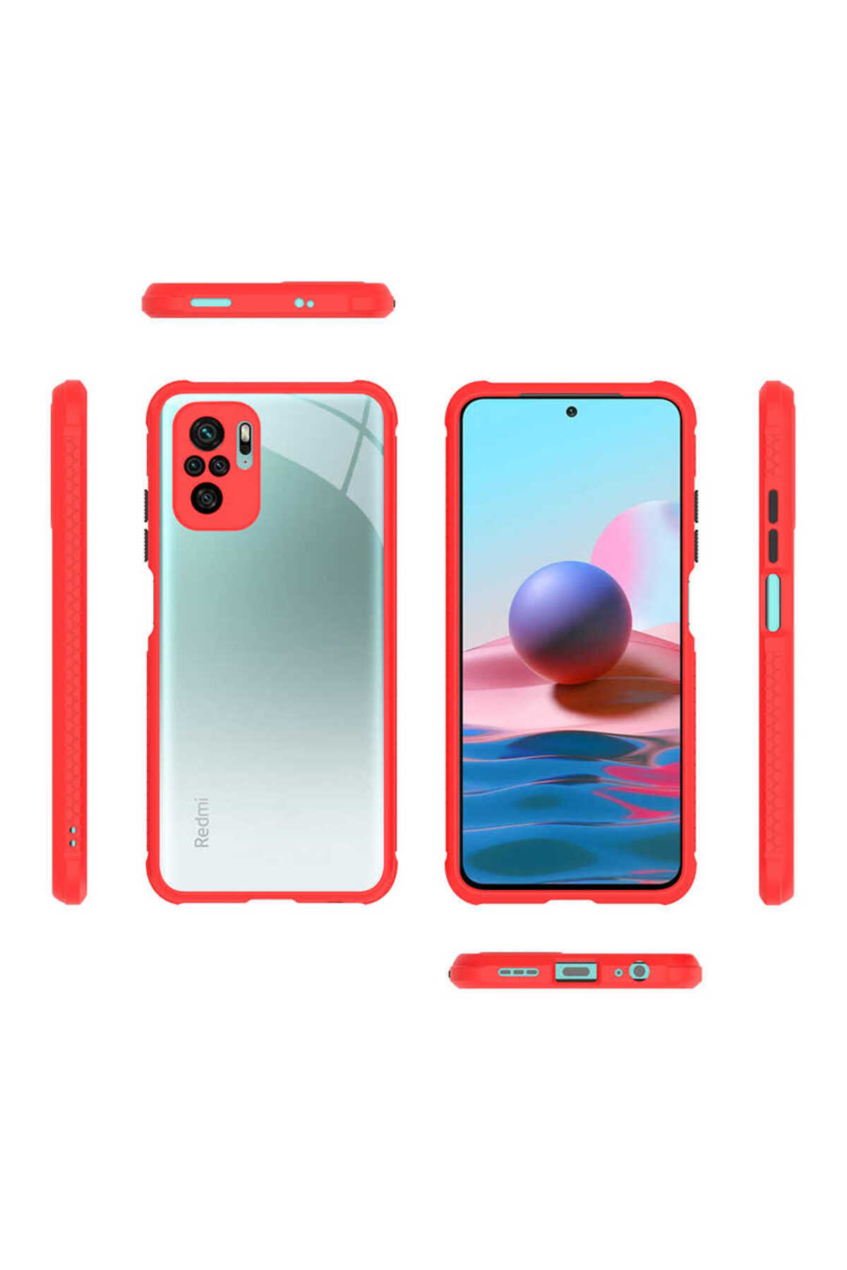 Redmi Note 10S Kılıf GLLP Kaff Kapak - Mor