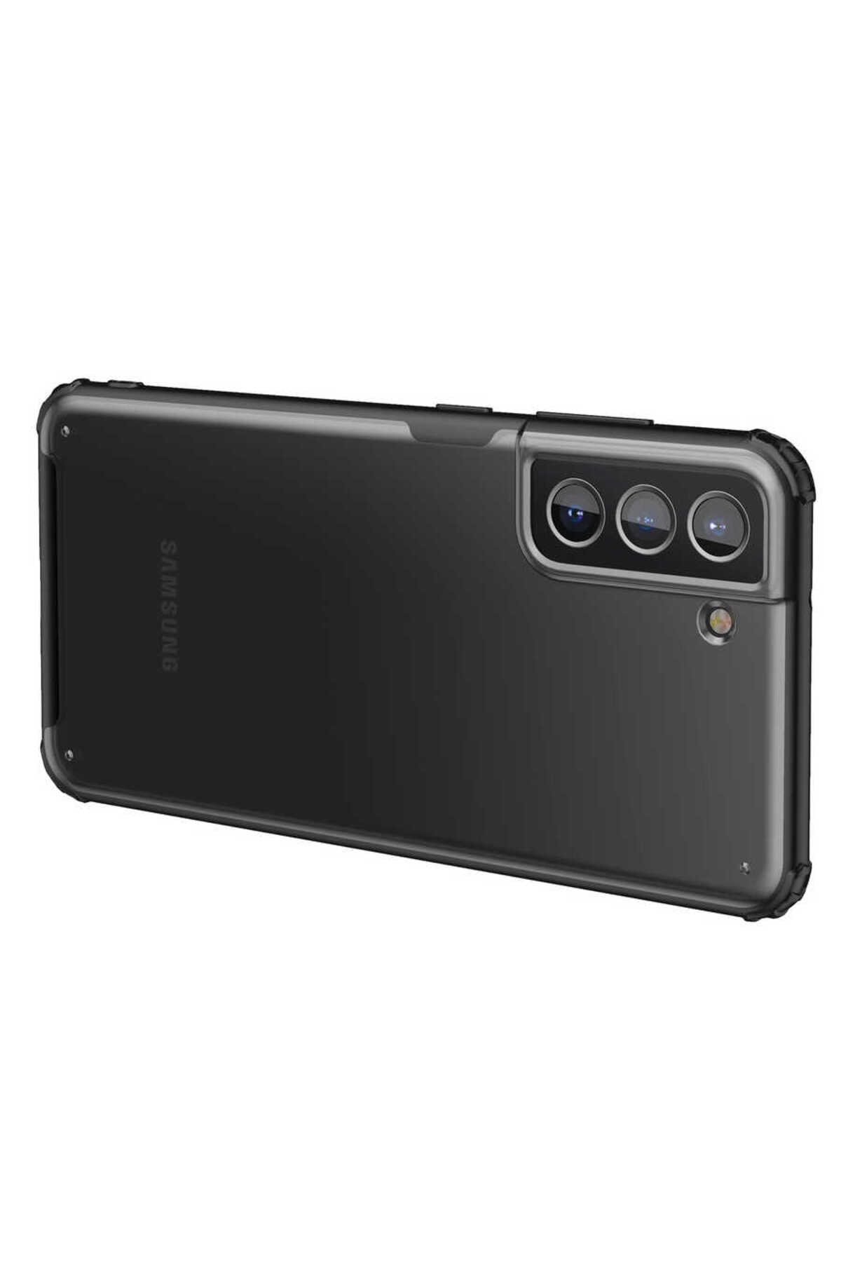 Galaxy S21 FE Uyumlu MNC Volks Kılıf-Siyah