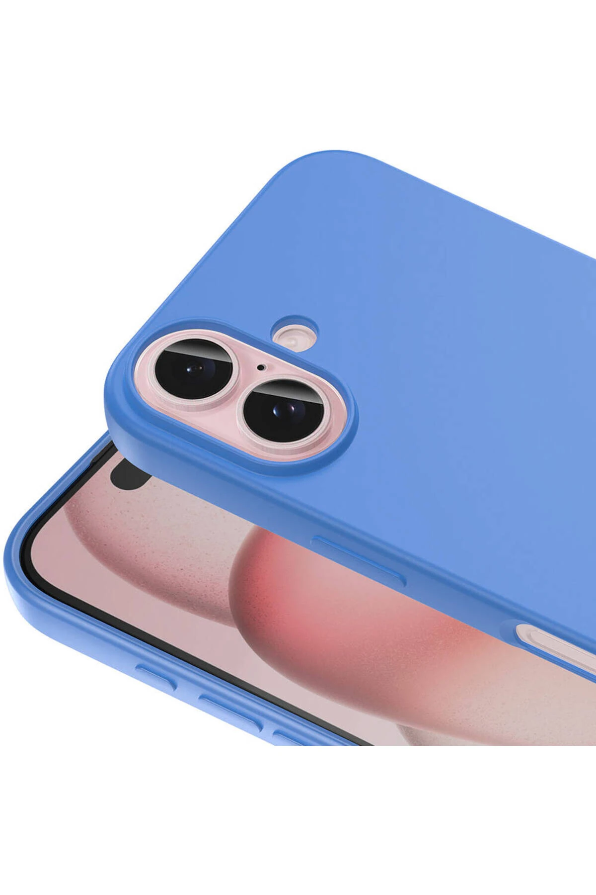 Apple iPhone 16 Kılıf MKST LSR Lansman Kapak-Titanyum-Gri