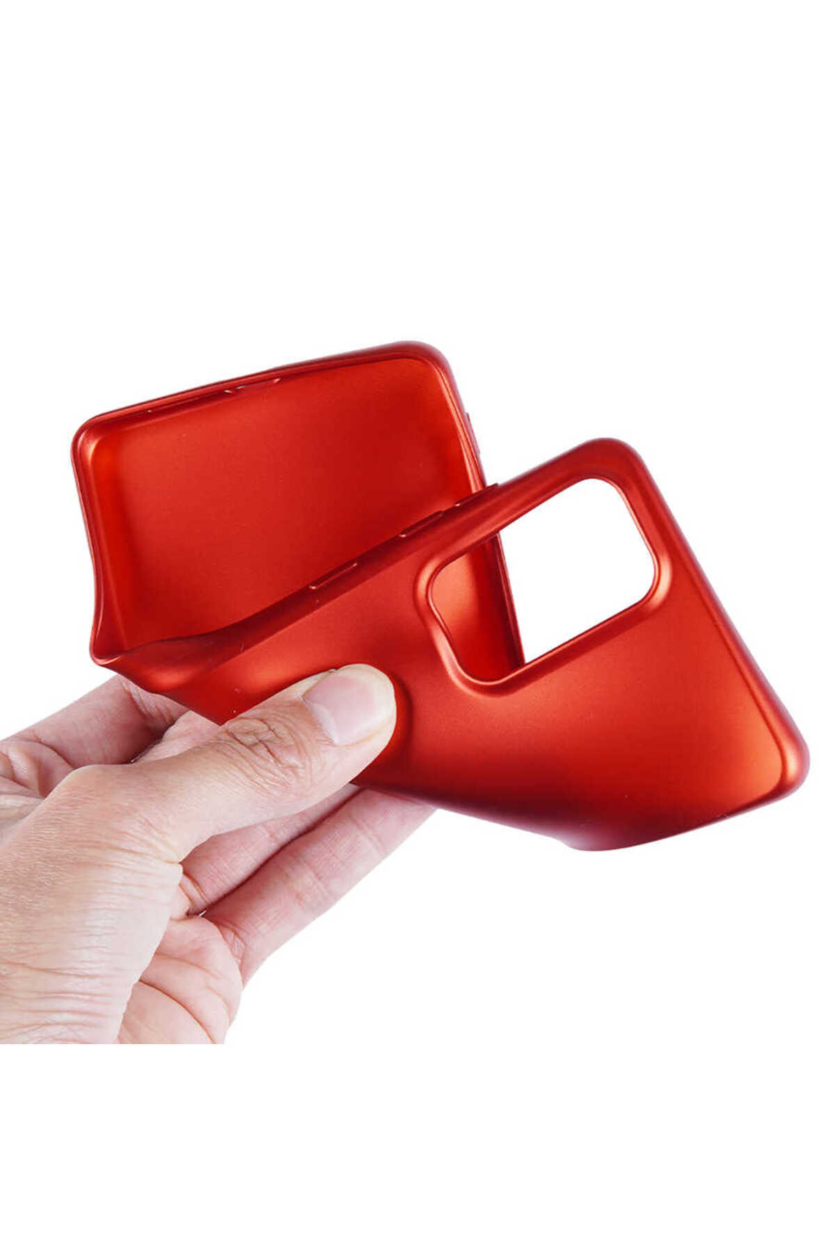 Galaxy A73 Kılıf MSCS Premier Silikon Kapak - Rose Gold