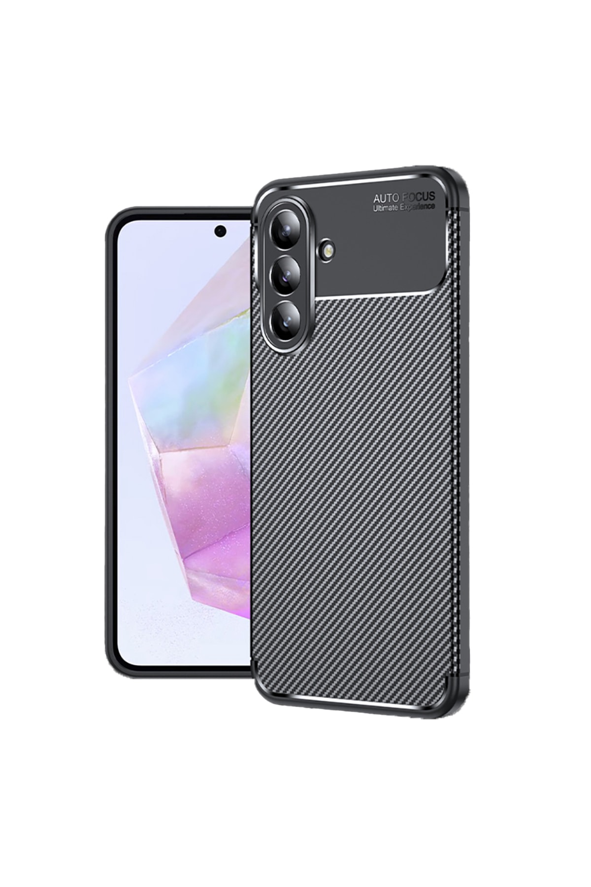 Galaxy A36 Kılıf TYGO Negro Silikon Kapak - Siyah